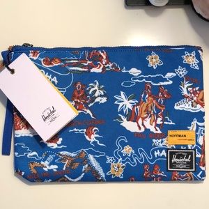 Limited Edition Herschel x Hoffman zip pouch